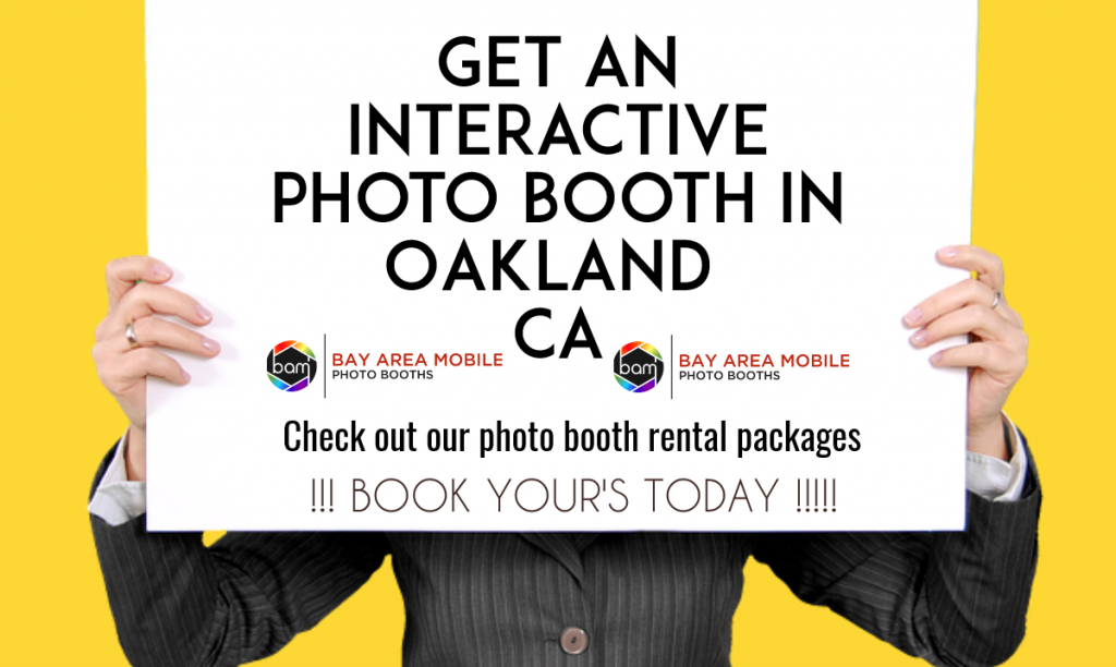 Photo booth rental Oakland CA